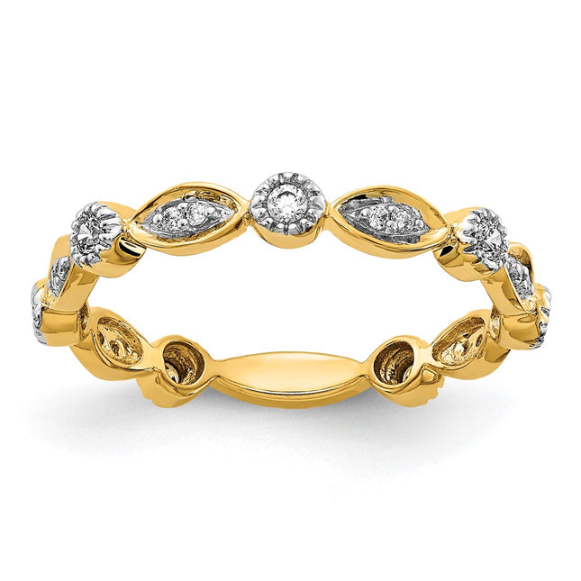 14k Yellow Gold Jewelry Style RM5624 - Classique Jewelry Inc.