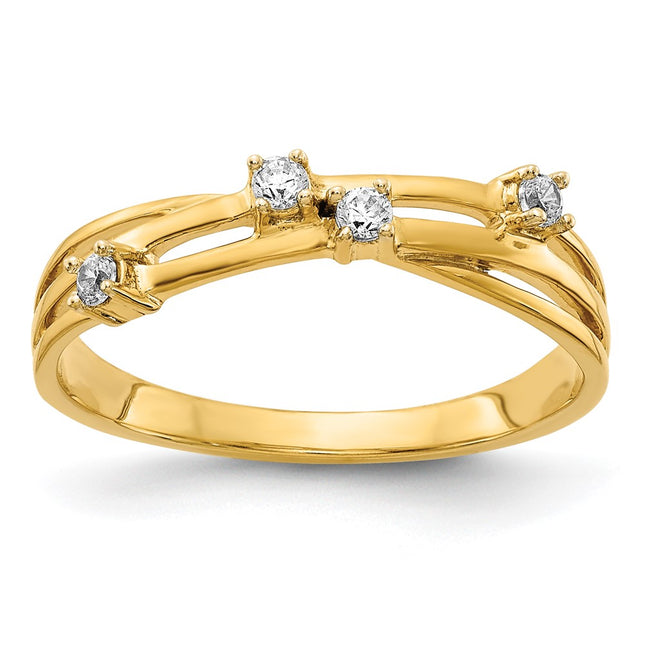 14k Yellow Gold Rings Style RM5637 - Classique Jewelry Inc.