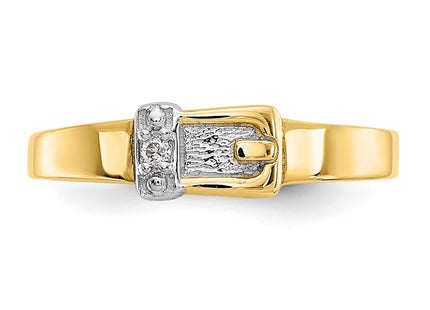 14k Yellow & Rhodium Rings Style RM5650 - Classique Jewelry Inc.