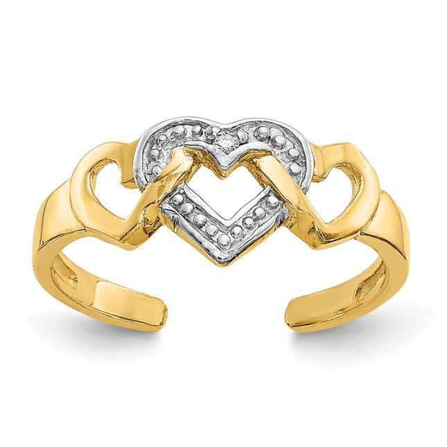 14k Yellow & Rhodium Rings Style RM5651 - Classique Jewelry Inc.