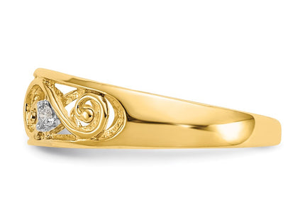 14k Yellow Gold Rings Style RM5653 - Classique Jewelry Inc.