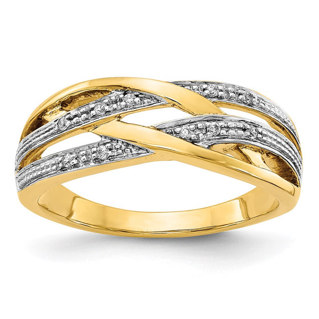 14k Yellow Gold Rings Style RM5670 - Classique Jewelry Inc.