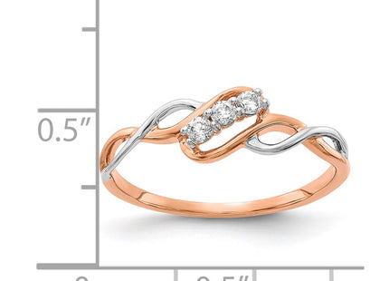 14k Two-tone Rings Style RM5671 - Classique Jewelry Inc.