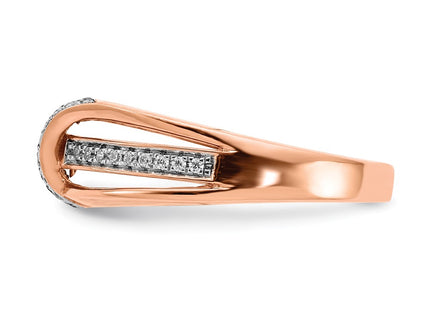 14k Rose Gold Rings Style RM5700 - Classique Jewelry Inc.