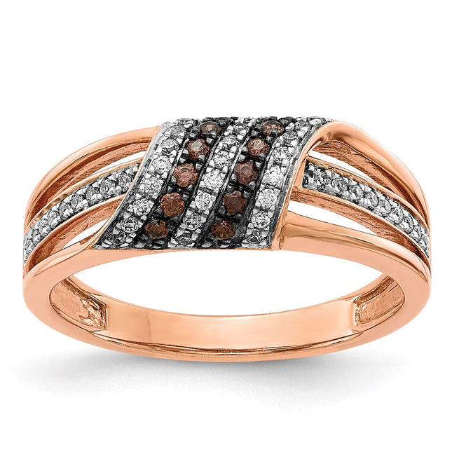 14k Rose Gold Rings Style RM5700 - Classique Jewelry Inc.