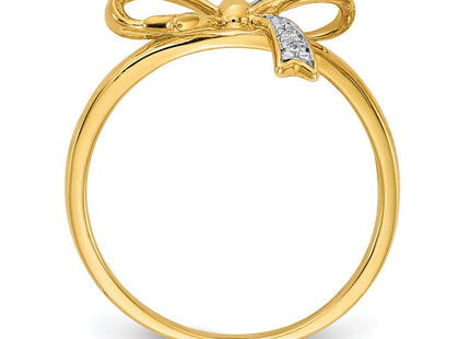 14k Yellow & Rhodium Rings Style RM5701 - Classique Jewelry Inc.