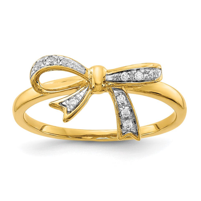 14k Yellow & Rhodium Rings Style RM5701 - Classique Jewelry Inc.
