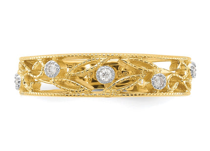 14k Yellow Gold Rings Style RM5705 - Classique Jewelry Inc.