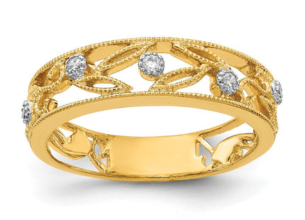 14k Yellow Gold Rings Style RM5705 - Classique Jewelry Inc.