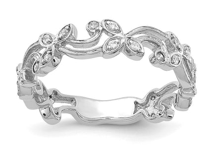 14k White Gold Jewelry Style RM5709 - Classique Jewelry Inc.
