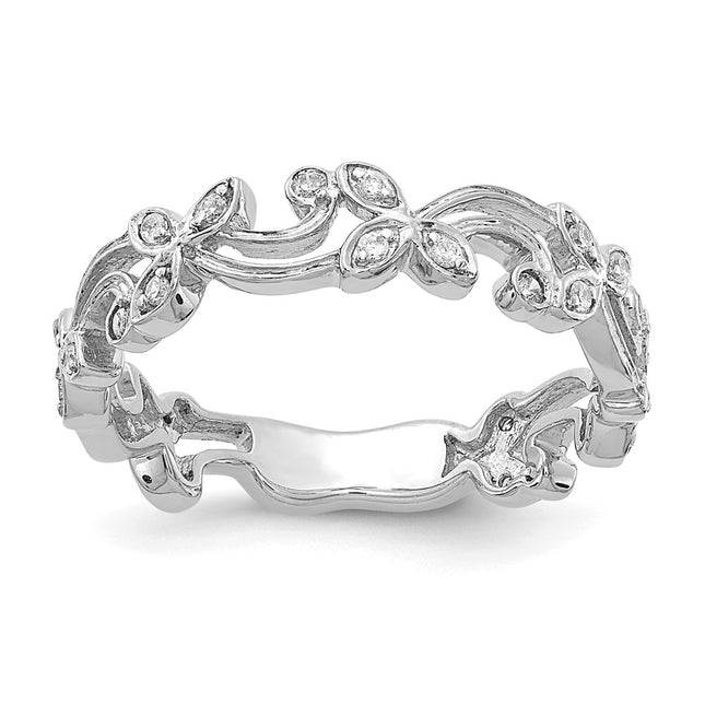14k White Gold Jewelry Style RM5709 - Classique Jewelry Inc.