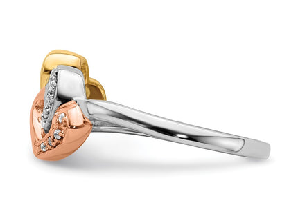 14k Tri-Color Rings Style RM5725 - Classique Jewelry Inc.