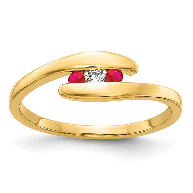 14k Yellow Gold Rings Style RM5742 - Classique Jewelry Inc.
