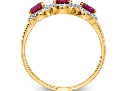 14k Yellow Gold Rings Style RM5744 - Classique Jewelry Inc.