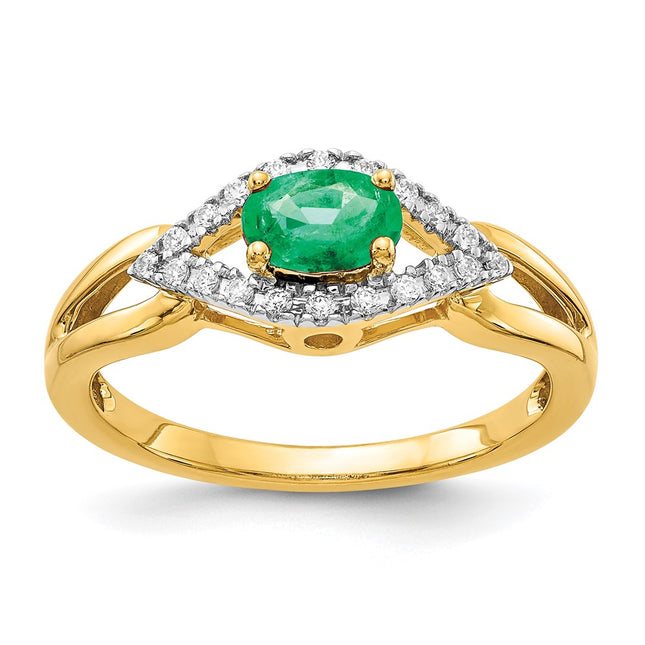 14k Yellow Gold Rings Style RM5760 - Classique Jewelry Inc.
