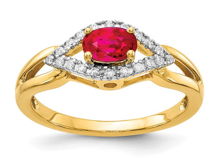 14k Yellow Gold Rings Style RM5760 - Classique Jewelry Inc.