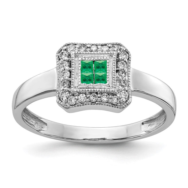 14k White Gold Rings Style RM5763 - Classique Jewelry Inc.