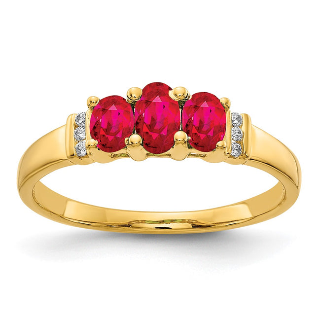 14k Yellow Gold Rings Style RM5764 - Classique Jewelry Inc.