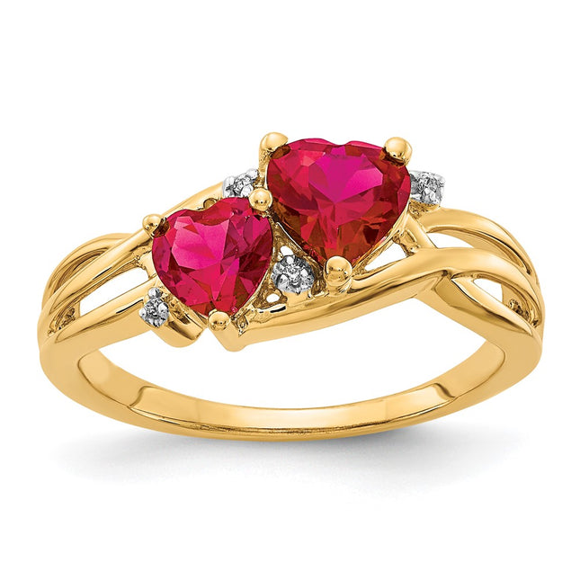 14k Yellow Gold Rings Style RM5765 - Classique Jewelry Inc.
