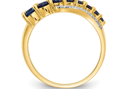 14k Yellow & Rhodium Rings Style RM5772 - Classique Jewelry Inc.