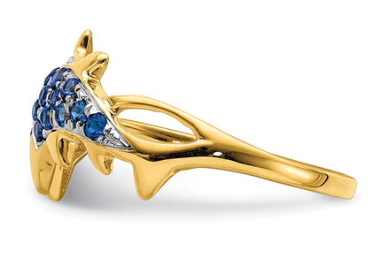 14k Yellow Gold Rings Style RM5779 - Classique Jewelry Inc.