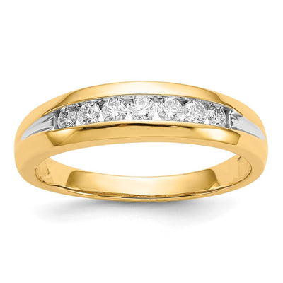 14K gold diamond ring