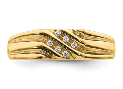 14k Yellow & Rhodium Rings Style RM5799 - Classique Jewelry Inc.
