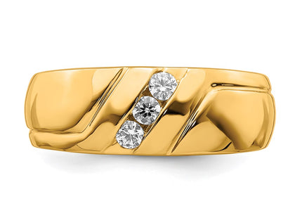 14k Yellow Gold Rings Style RM5802 - Classique Jewelry Inc.