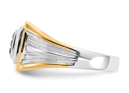 14k Two-tone Rings Style RM5827 - Classique Jewelry Inc.