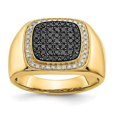 14K gold diamond ring