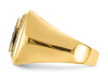 14k Yellow Gold Rings Style RM5833 - Classique Jewelry Inc.