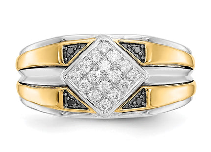 14k Two-tone Rings Style RM5836 - Classique Jewelry Inc.