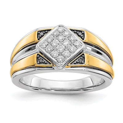 14K gold diamond ring