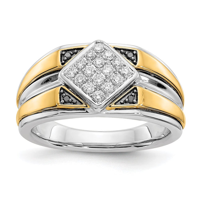 14k Two-tone Rings Style RM5836 - Classique Jewelry Inc.