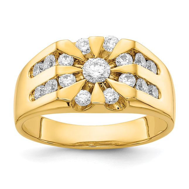 14k Yellow Gold Rings Style RM5841 - Classique Jewelry Inc.