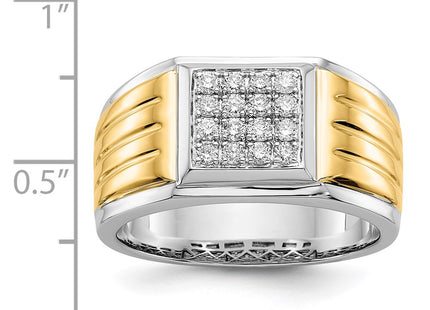 14k Two-tone Rings Style RM5843 - Classique Jewelry Inc.