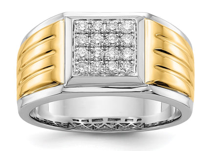14k Two-tone Rings Style RM5843 - Classique Jewelry Inc.