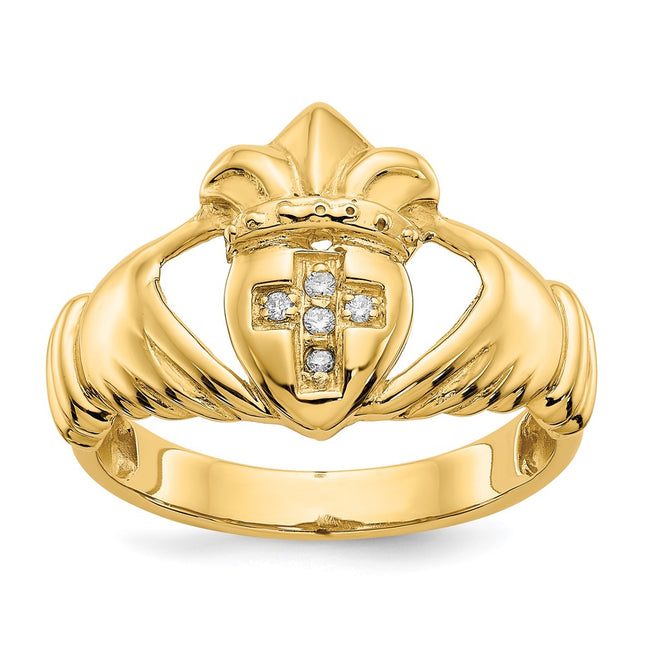 14k Yellow Gold Rings Style RM5844 - Classique Jewelry Inc.