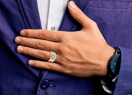 14k Two-tone Rings Style RM5850 - Classique Jewelry Inc.