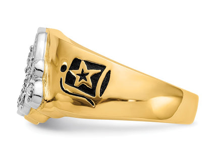 14k Two-tone Rings Style RM5850 - Classique Jewelry Inc.
