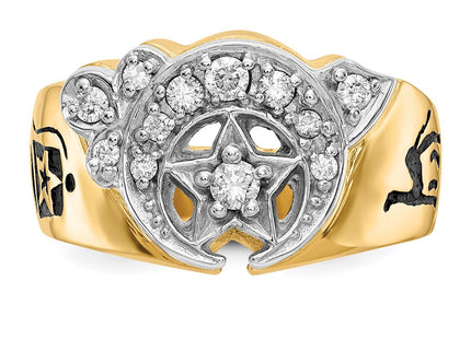 14k Two-tone Rings Style RM5850 - Classique Jewelry Inc.