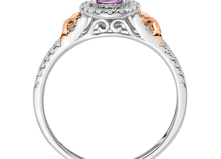 14K White/Rose Gold Rings Style RM5957 - Classique Jewelry Inc.