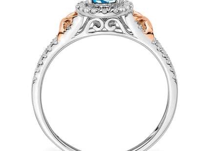 14K White/Rose Gold Rings Style RM5957 - Classique Jewelry Inc.