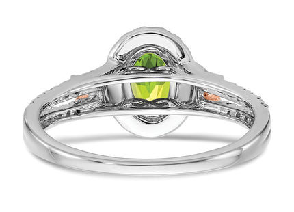 14K White/Rose Gold Rings Style RM5957 - Classique Jewelry Inc.