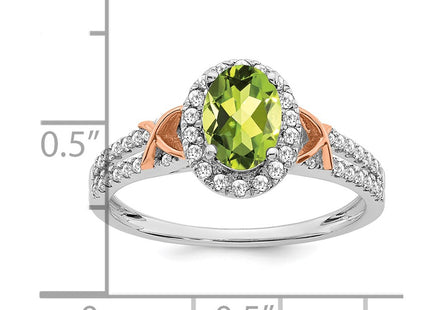 14K White/Rose Gold Rings Style RM5957 - Classique Jewelry Inc.