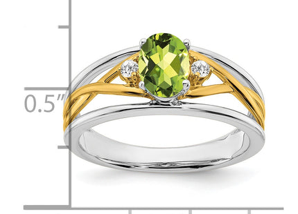 14k Two-tone Rings Style RM5959 - Classique Jewelry Inc.