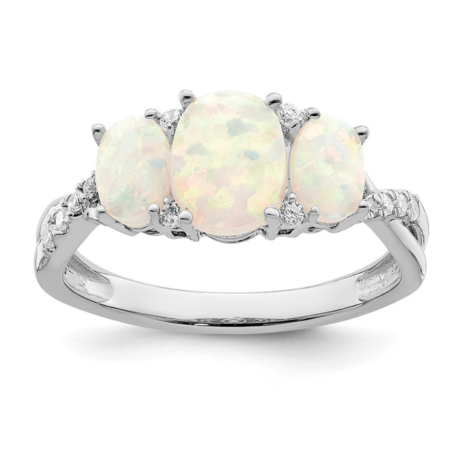 14k White Gold Rings Style RM5971 - Classique Jewelry Inc.