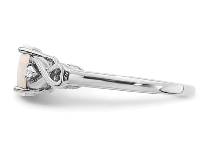 14k White Gold Rings Style RM5972 - Classique Jewelry Inc.