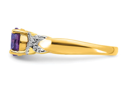 14k Two-tone Rings Style RM5983 - Classique Jewelry Inc.
