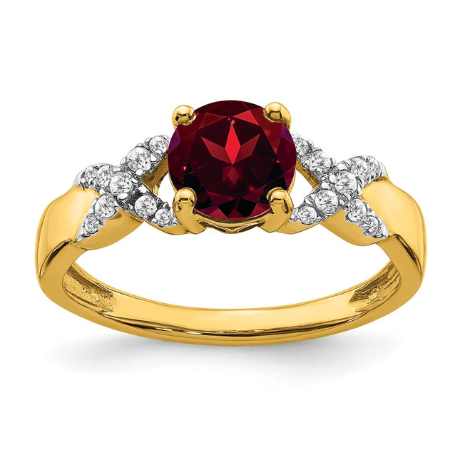 14k Two-tone Rings Style RM5983 - Classique Jewelry Inc.